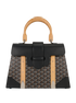 Saigon MM, &pound;2,100, Handbags, Beige/Black, Canvas/Leather, Front view
